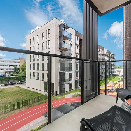50m2 Near Japanese Garden - 3rd Floor Apartment Vilnius